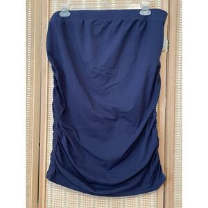 Isabel By Ingrid & Isabel Straight & Pencil Skirt Women's XXL Navy office boho
